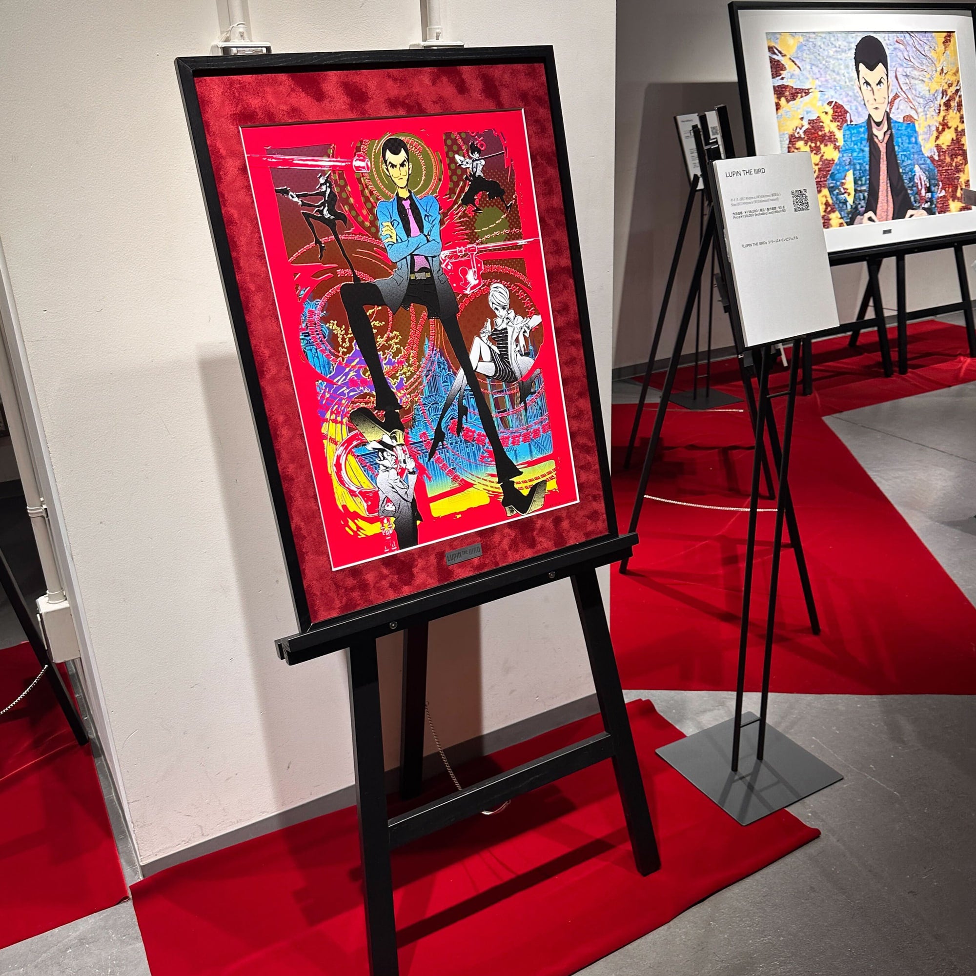 LUPIN THE THIRD ルパン三世 2020展 キャンパスアートセット LUPIN THE