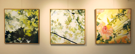 Gallery健 粉川江里子展 - 光の線 -