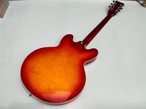 Tomson エレキギター オレンジ・レッドグラデーション最終値下げ