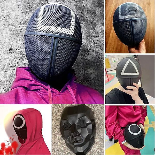 コスプレ用LED点灯ディスプレイサイバーマスク コスプレ用LED