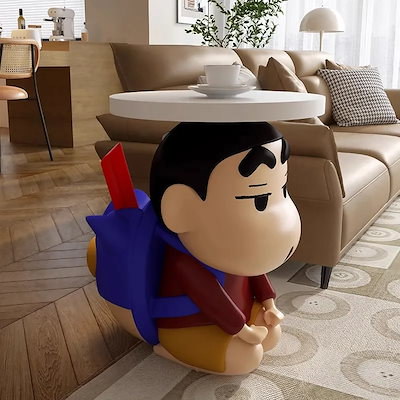 即日発送】 クレヨンしんちゃん サイドテーブル ナイトテーブル 家具