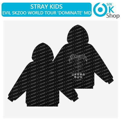 Stray Kids 卸売 スキズ dominATE 闇 ZOOフーディー パーカー スキズ