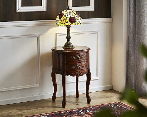 2024 マホガニー 2段チェスト ナイトテーブル アンティーク チェスト