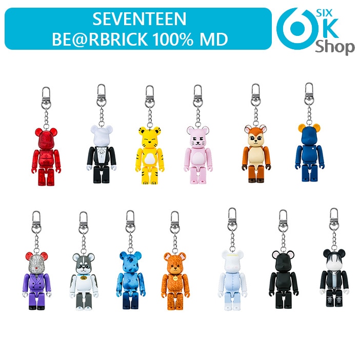 Qoo10] ベアブリック SEVENTEEN [ BE@RBRIC : KPOP
