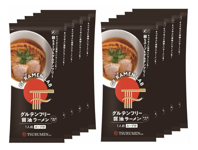 グルテンフリーラーメン | GF RAMEN LAB / GF醤油ラーメン(スープ付)×10袋