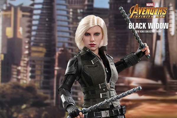 ホットトイズ新作！『インフィニティウォー』版ブラックウィドウ発売