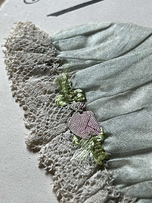 アンティークボネカード – France Antique 銀色アンティーク