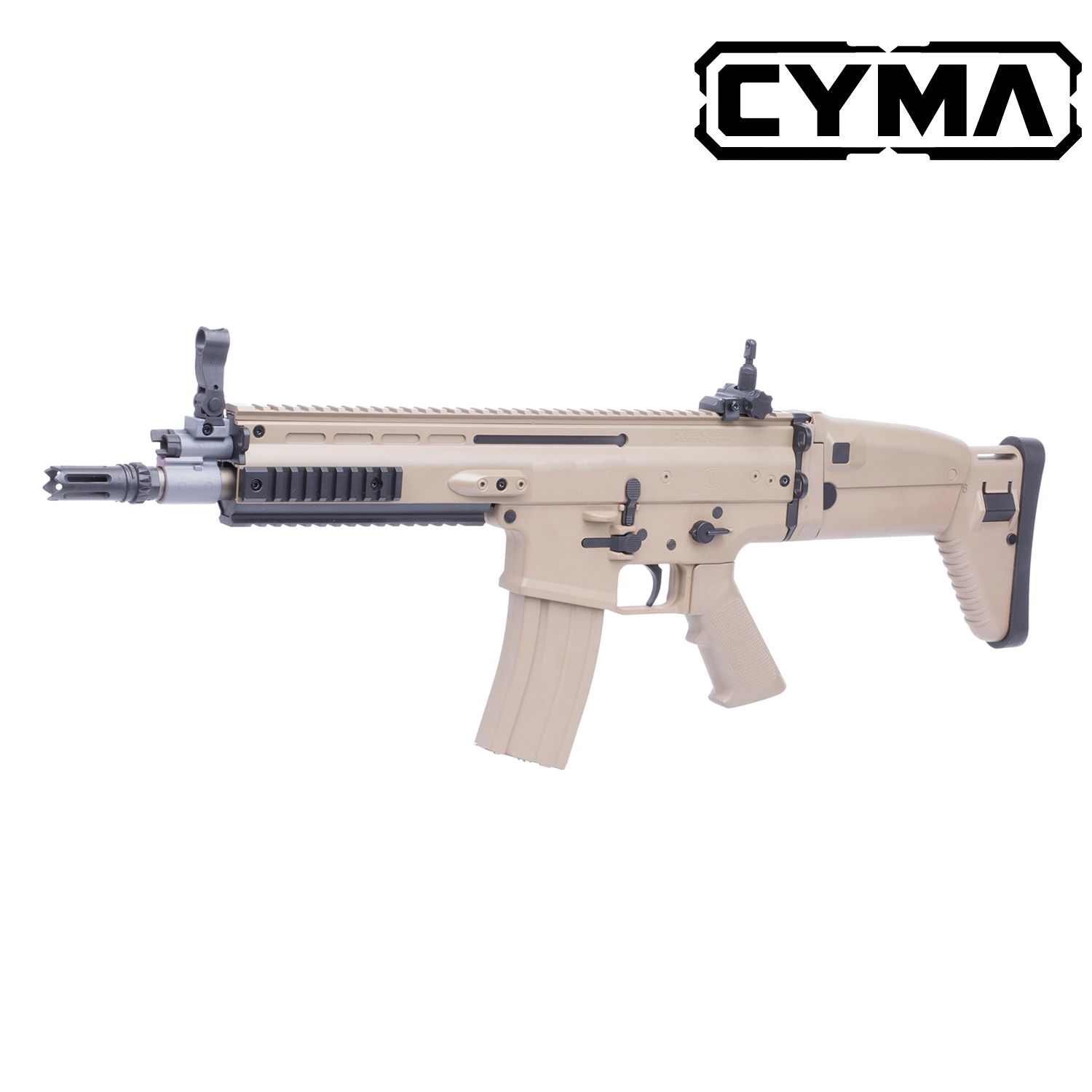 CYMA/CYBERGUN FN SCAR-L スポーツライン電動ガン TAN【180日間安心