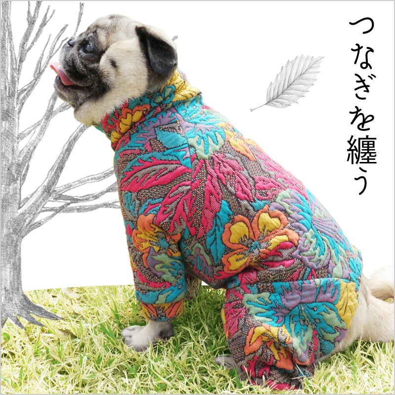 ○犬服○ハンドメイド 胴54 NO.533 フレブル パグ ○犬服○ハンドメイド