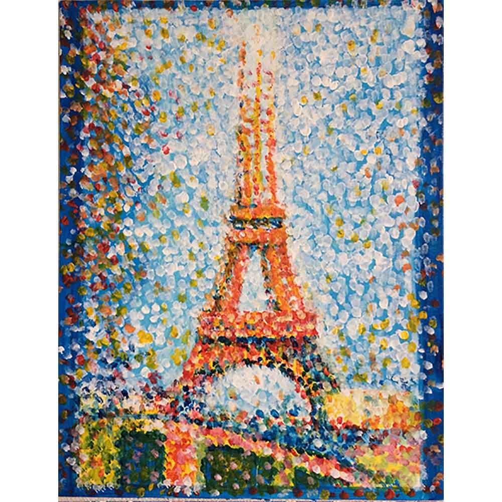 エッフェル塔 【10号】 ジョルジュ・スーラ 【 額縁が選べる 額入り