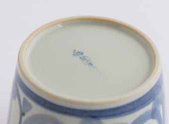 和陶房 そば猪口（馬の目文）｜九谷焼のうつわ｜和食器通販 じろや