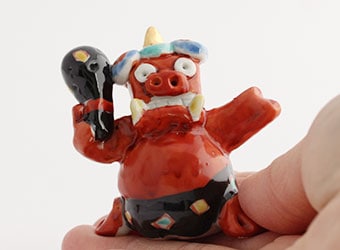 多田利子 福鬼（中）｜九谷焼のうつわ｜和食器通販 じろや