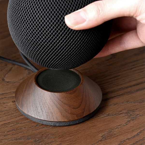 HomePod mini Stand」音楽と暮らしを彩るスマートスピーカー用木製