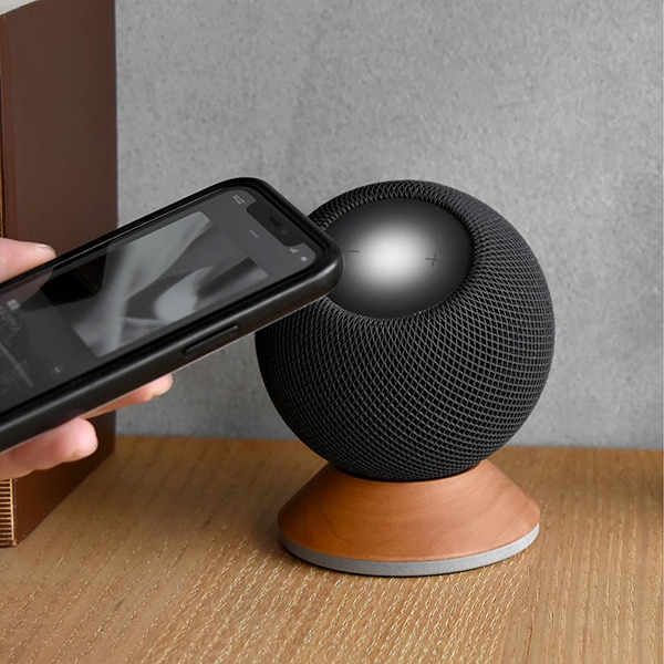 HomePod mini Stand」音楽と暮らしを彩るスマートスピーカー用木製