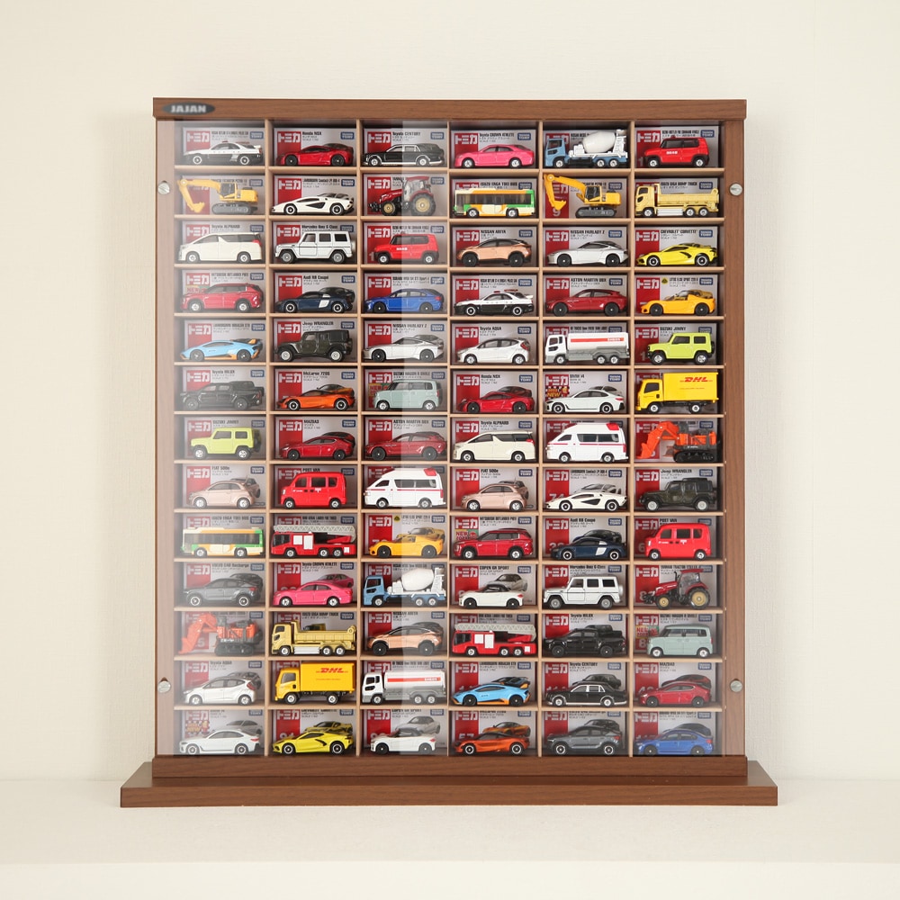 トミカ対応 ミニカー専用ディスプレイラック MCD-78 商品説明 ｜JAJAN