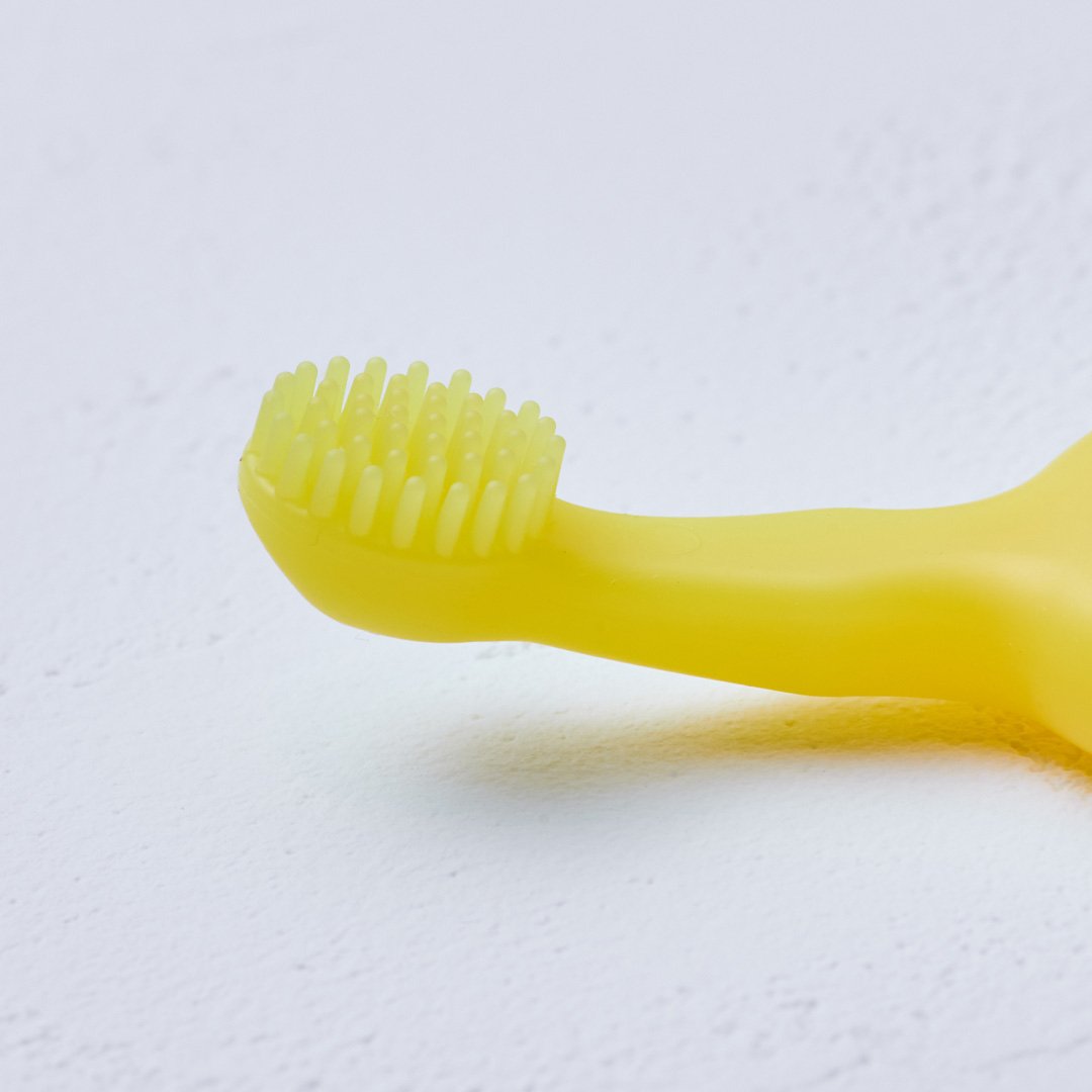 HAMICO】 はがためハブラシ イエロー｜ベビー・キッズ用品,キッズ小物