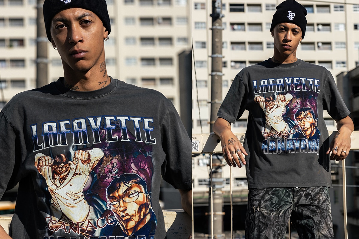 LFYT × SNKRDUNK × グラップラー刃牙によるスペシャルコラボTシャツが