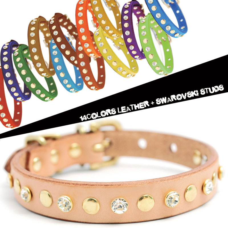 本革首輪・おしゃれ首輪・迷子札首輪の サクラ犬具製作所 / サクラ犬具