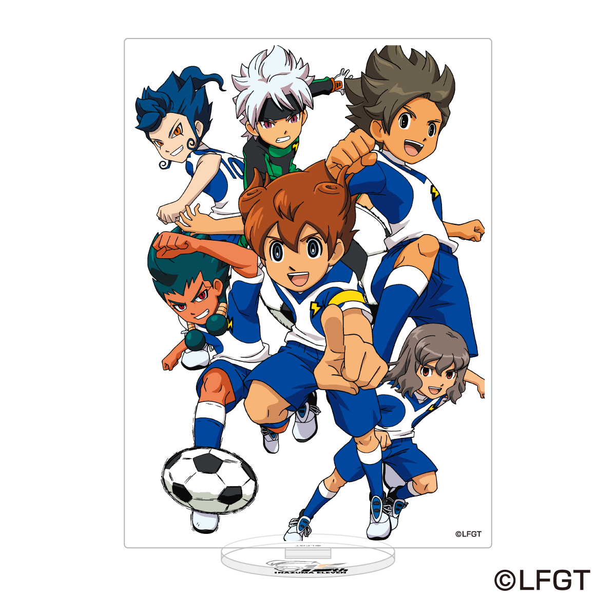 選べるアクリルスタンドイナズマイレブンGO2フェイ・ルーン4点セット