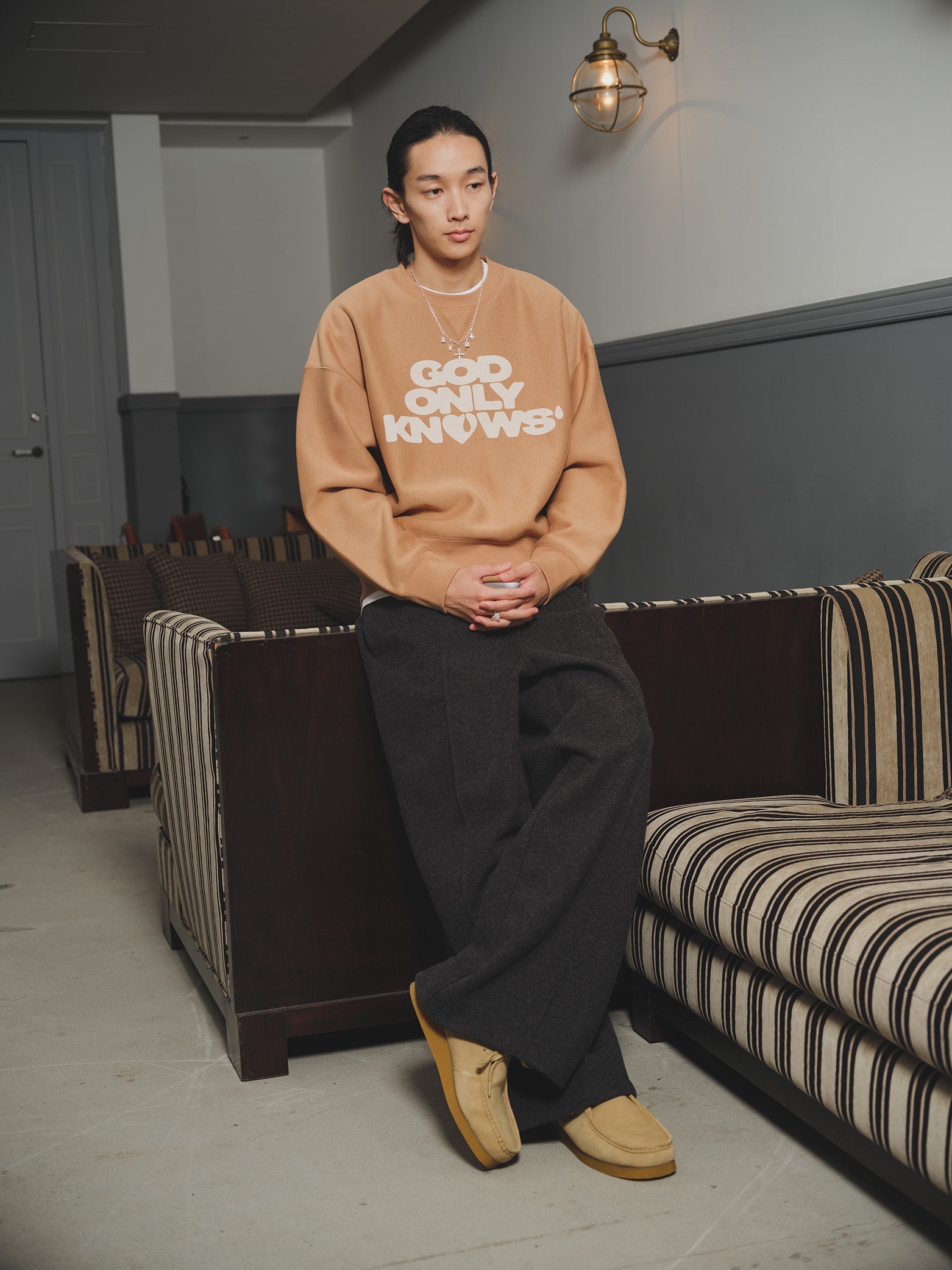 ミュージシャン GOD ONLY KNOWS SWEAT PANTS GOD ONLY KNOWS