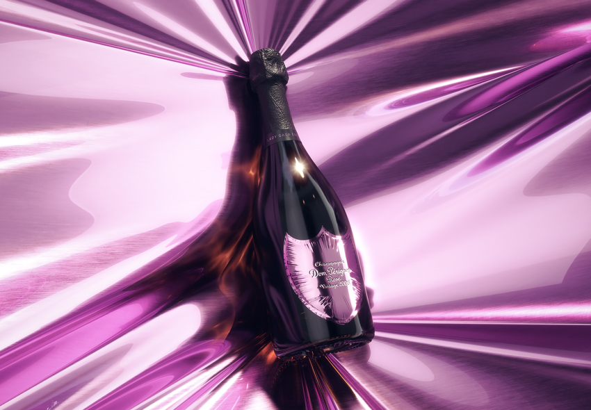 ドン ペリニヨン×レディー・ガガ！ 愛らしいメタリックパープルの限定