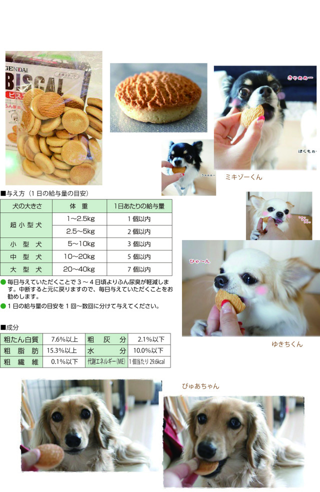 ビスカル2.5kg｜犬用おやつ｜ペット用品｜現代製薬通販ショップ『G