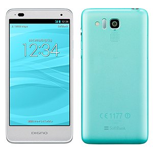 ソフトバンク、京セラ製の世界最軽量 94g 防水スマートフォン「DIGNO R