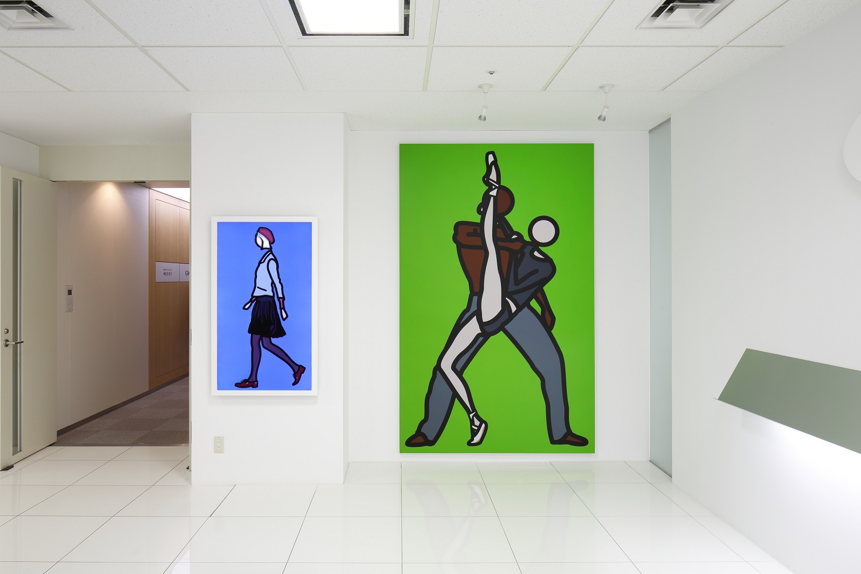 GMOインターネットグループ熊谷正寿が所蔵する、ジュリアン・オピー