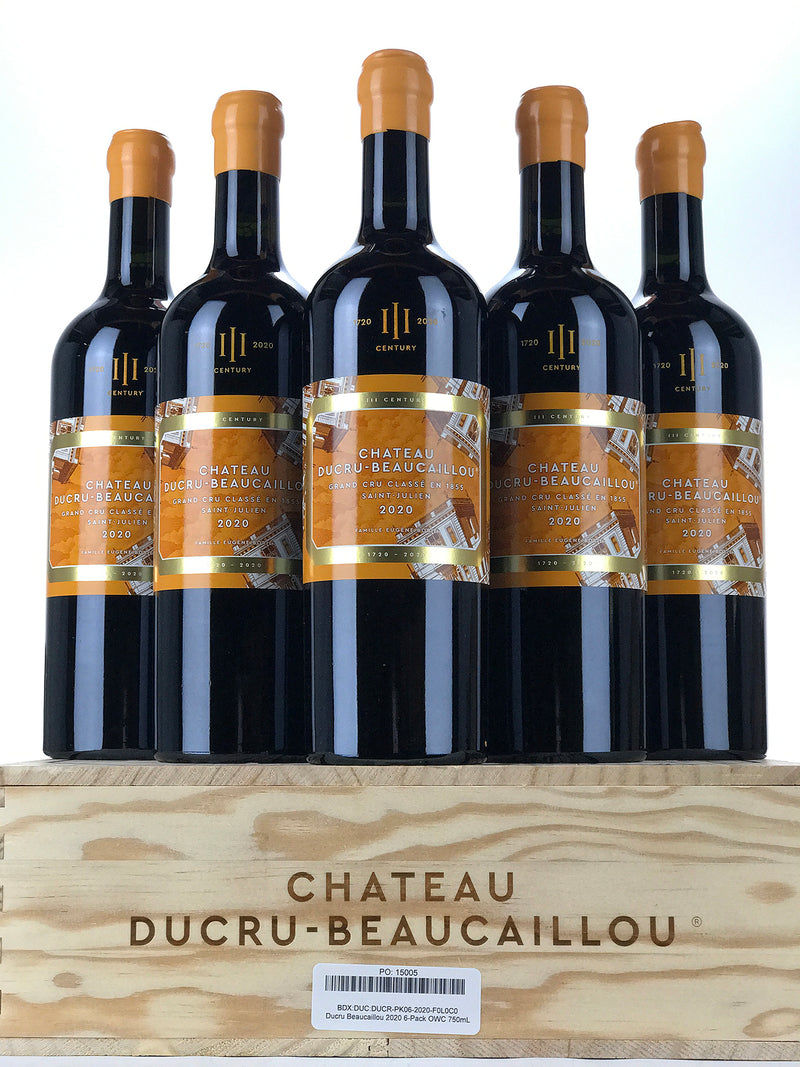 2020 Chateau Ducru-Beaucaillou, Saint-Julien, Case of 6 btls