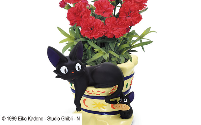 スタジオジブリ 魔女の宅急便 カレンダー 2009 ジジ フラワーリース 花
