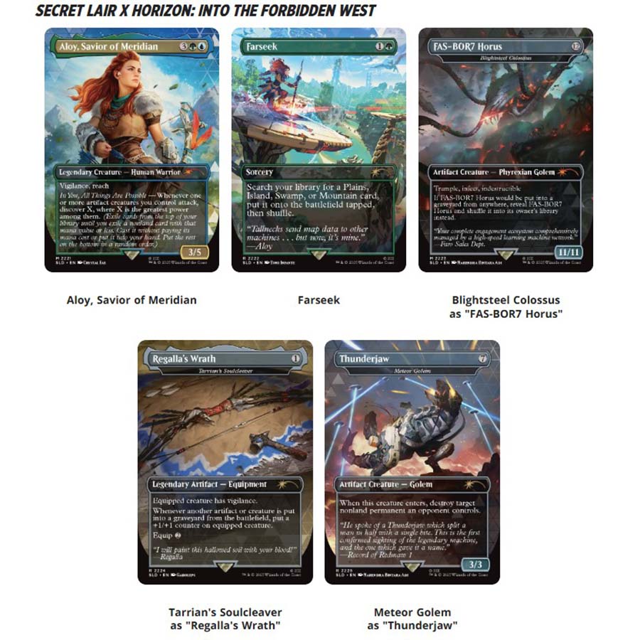 MAGIC THE GATHERING: SLD SECRET LAIR DROP: HORIZON: INTO THE