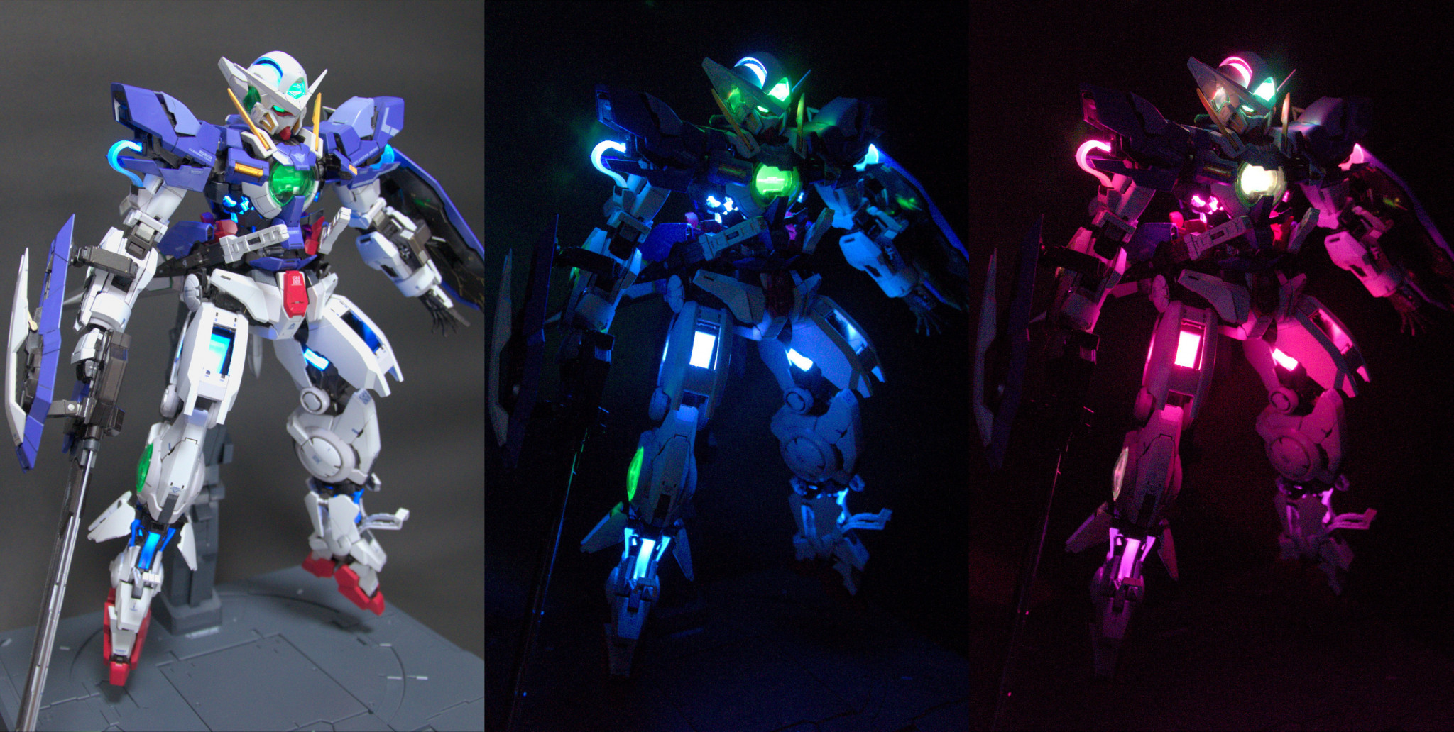 PGエクシア➕LEDユニット PG 1/60 ガンダムエクシア (LIGHTING MODEL