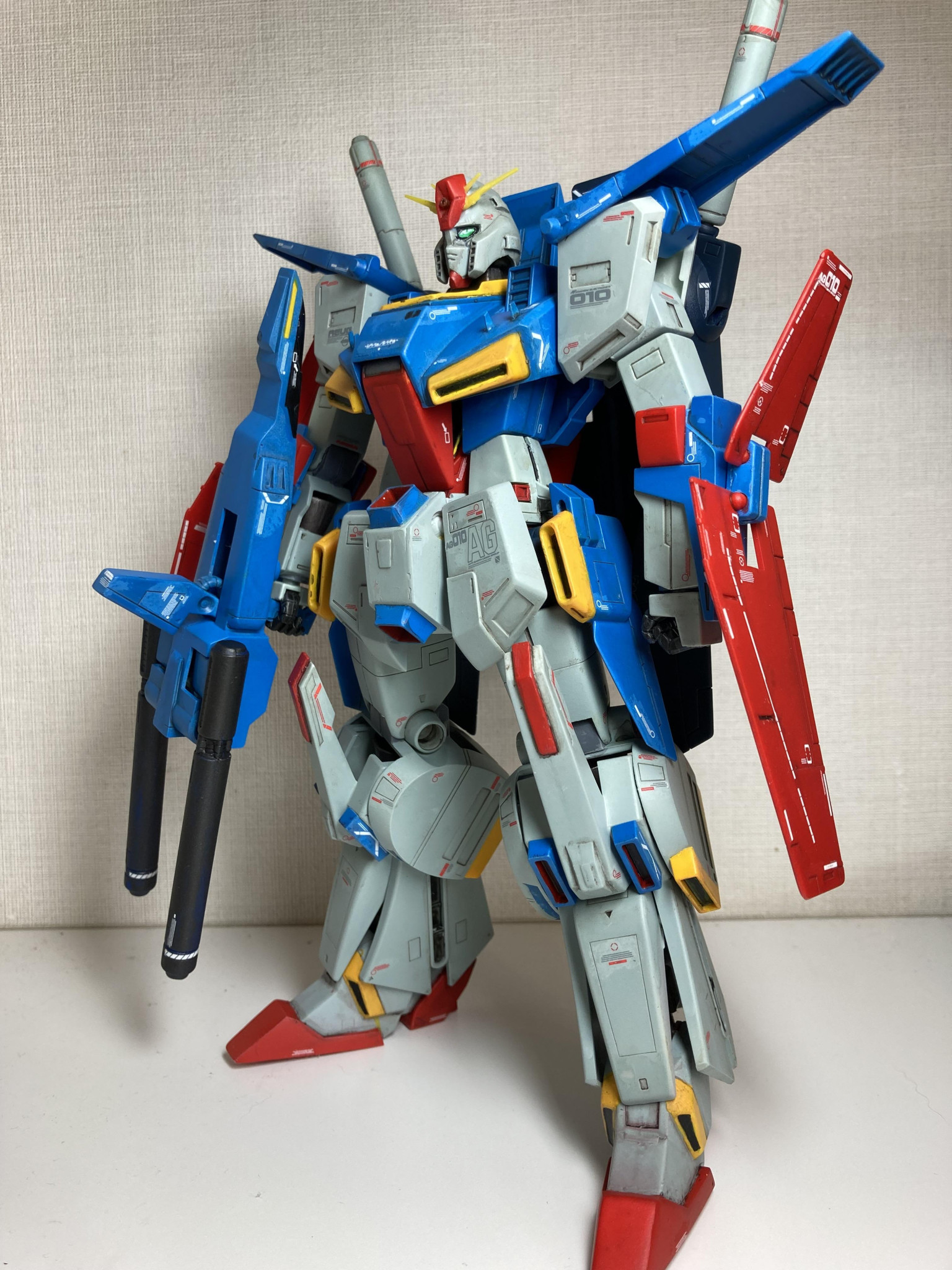 ガンダムZZ 旧キット19個+オマケ1個 ガンダムZZ 旧キット19個