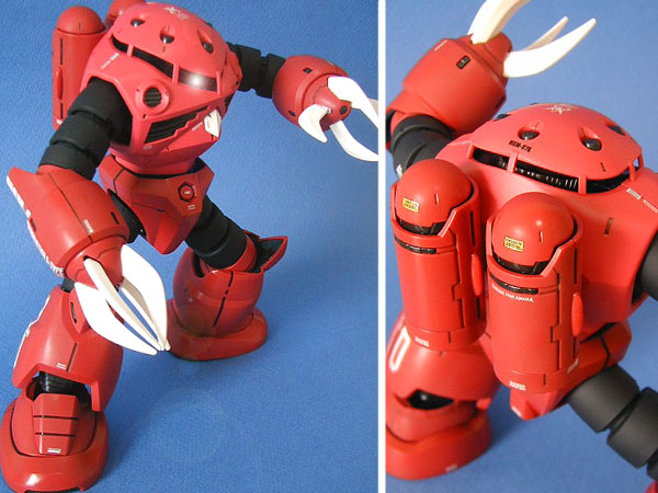 MGシャア専用ズゴック(とアッガイ)｜schiele27さんのガンプラ作品