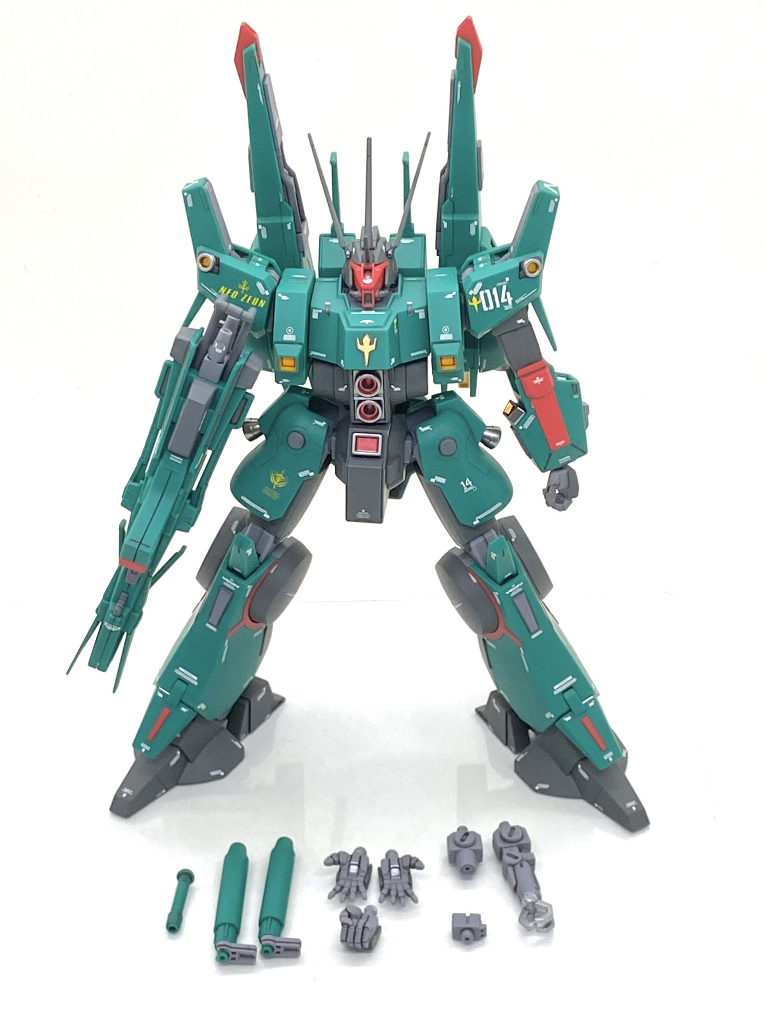 HGUC No.173 AMX-014 ドーベン・ウルフ｜ウサ男さんのガンプラ作品