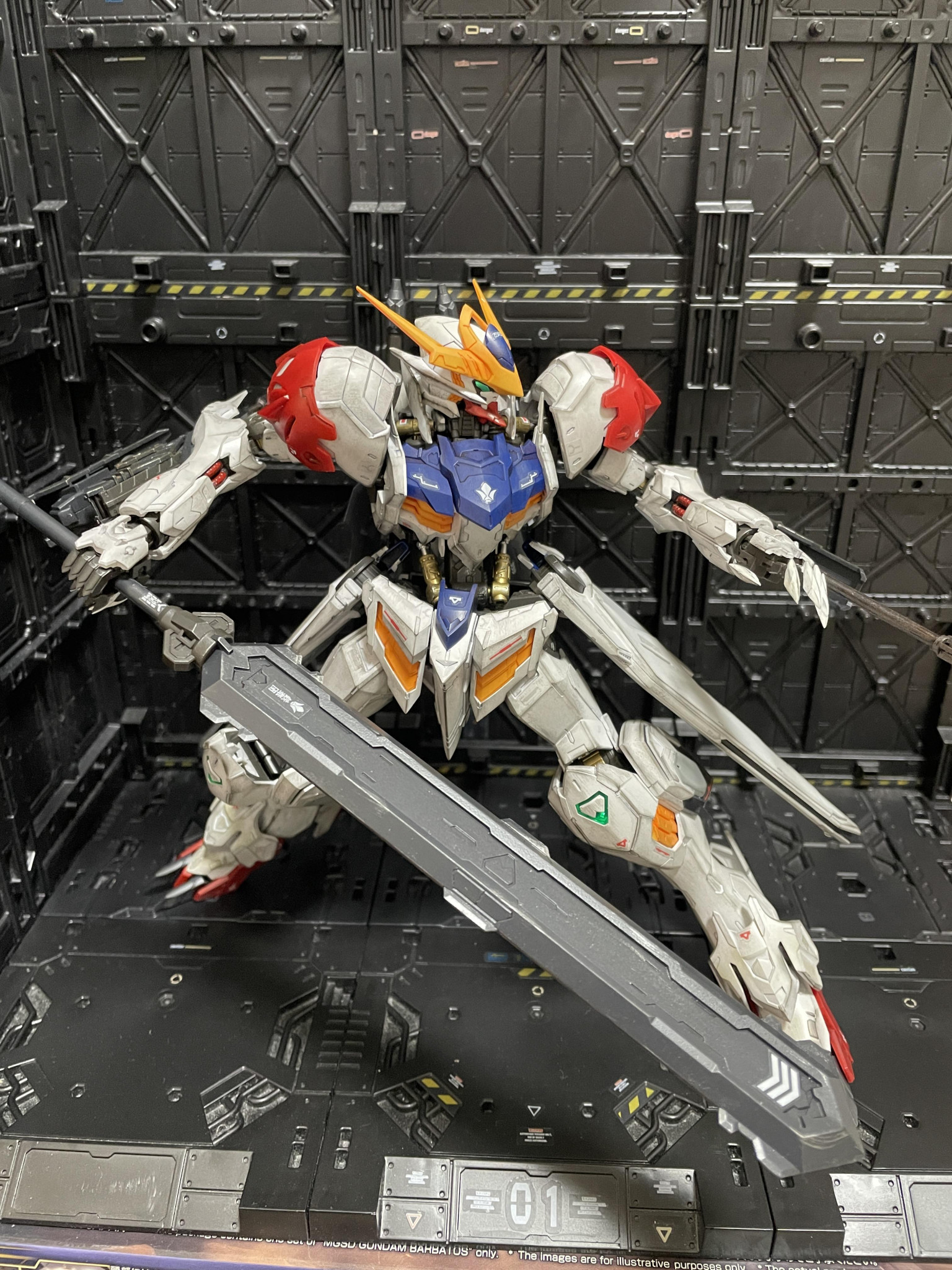 MG ガンダムバルバトスルプス｜ナギーさんのガンプラ作品｜GUNSTA