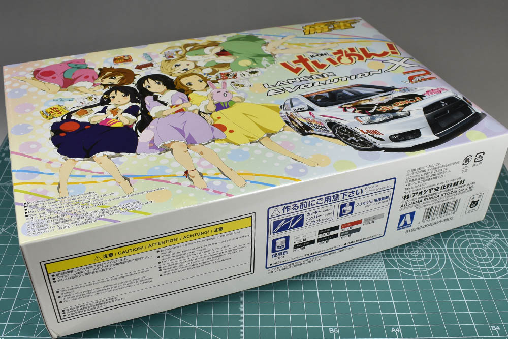 痛車 けいおん! ランサーエボリューションX Ver.2の製作① ランナー