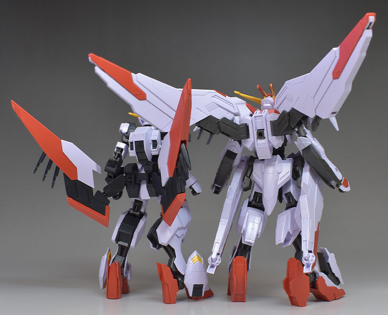 HG ガンダム バルバトスルプス & 端白星 第2形態 ガンプラ】HG 1/144