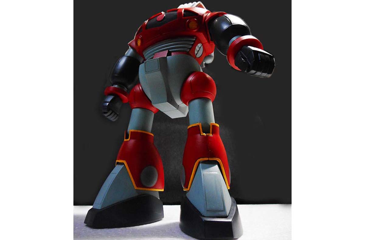 旧キット1/100ゾゴック／製作全部を撮影、塗装・作り方載せます