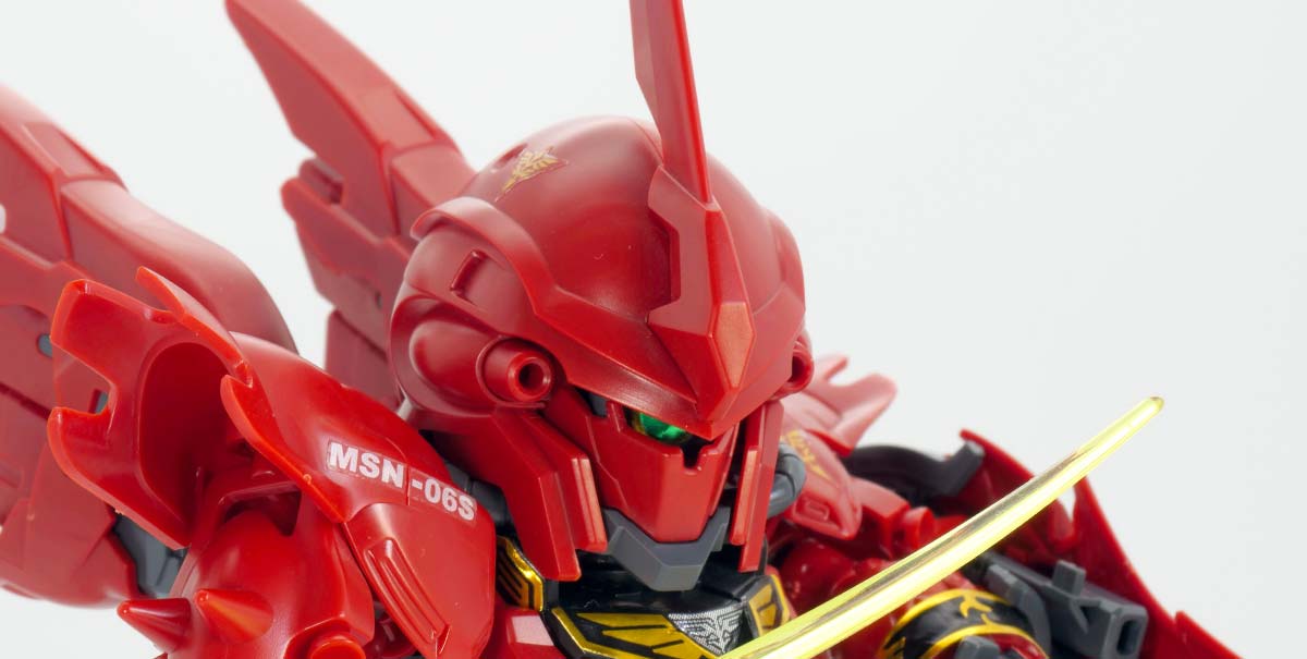 ガンプラ】BB戦士 シナンジュ レビュー | ポッチのガンプラ＋