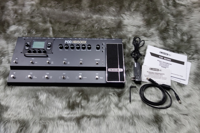 新製品】LINE6 POD HD500Xどこよりも早い製品レビュー！ | ギタセレ