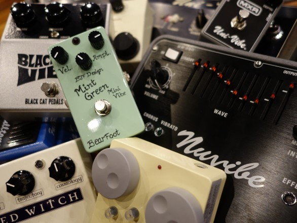 徹底検証】KORG “Nuvibe”発売記念 「Uni-Vibe系ペダル徹底比較