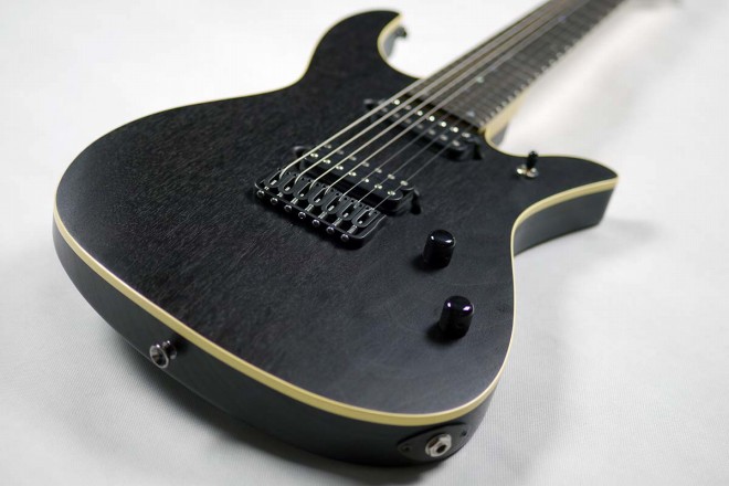 エレキギター】Crews Maniac Sound ホンジュラスマホガニー・ボディの7