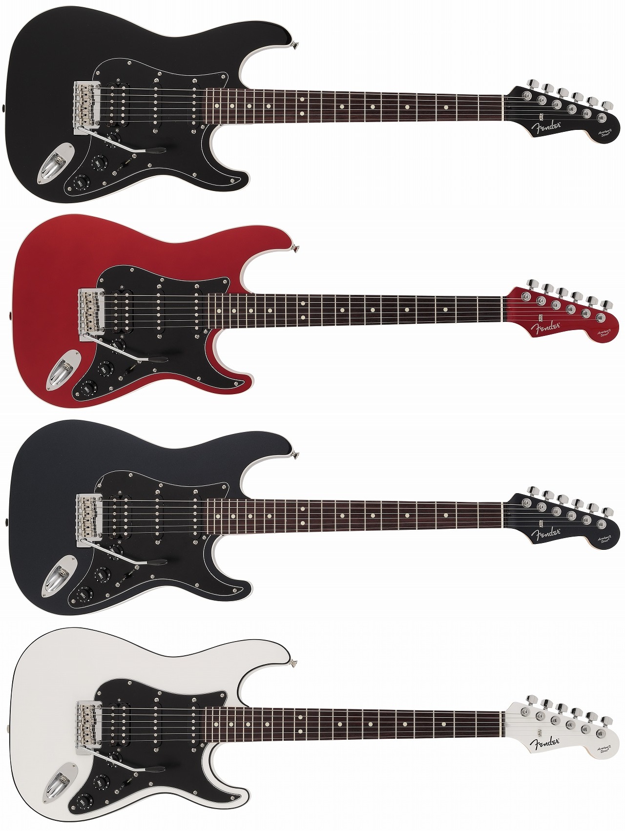 エレキギター・ベース】-Fender-演奏性を向上させたラウンドトップが