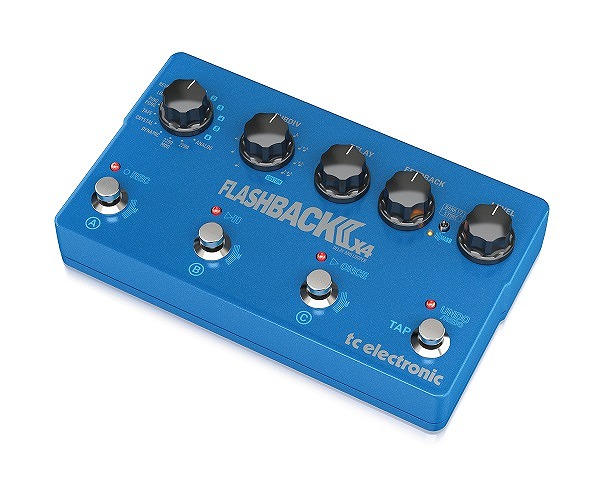 ディレイ】-TC Electronic-3つのMASHフットスイッチ、新しい