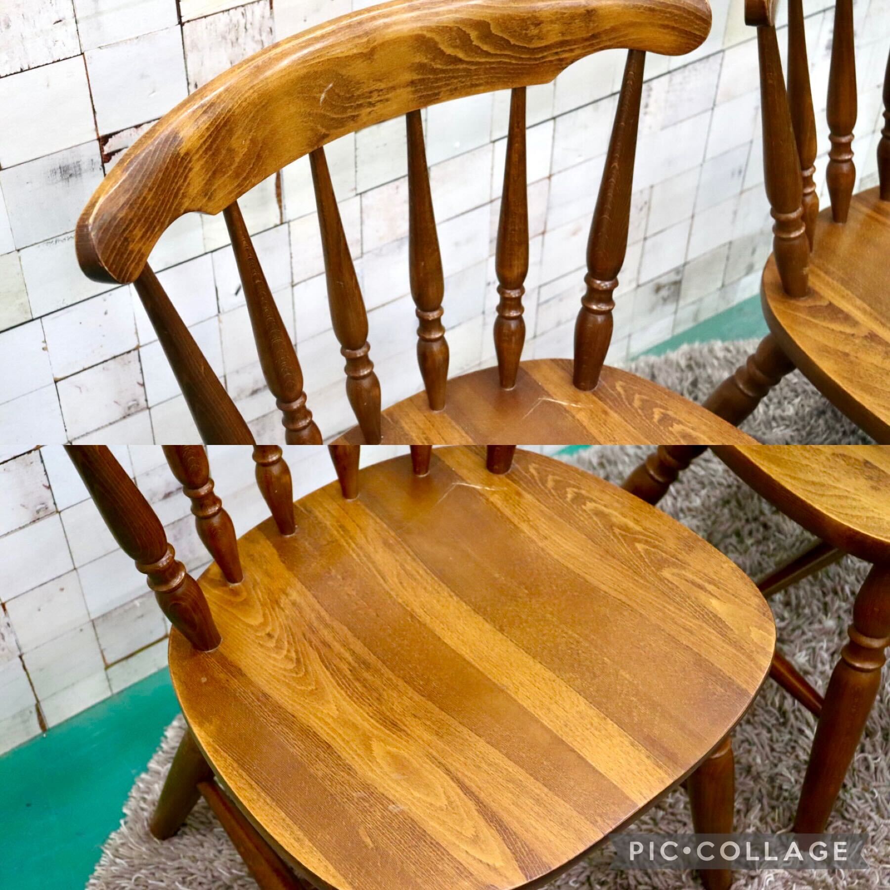 柏木工 ダイニングチェア4脚セット KASHIWA 飛騨家具 カシワ