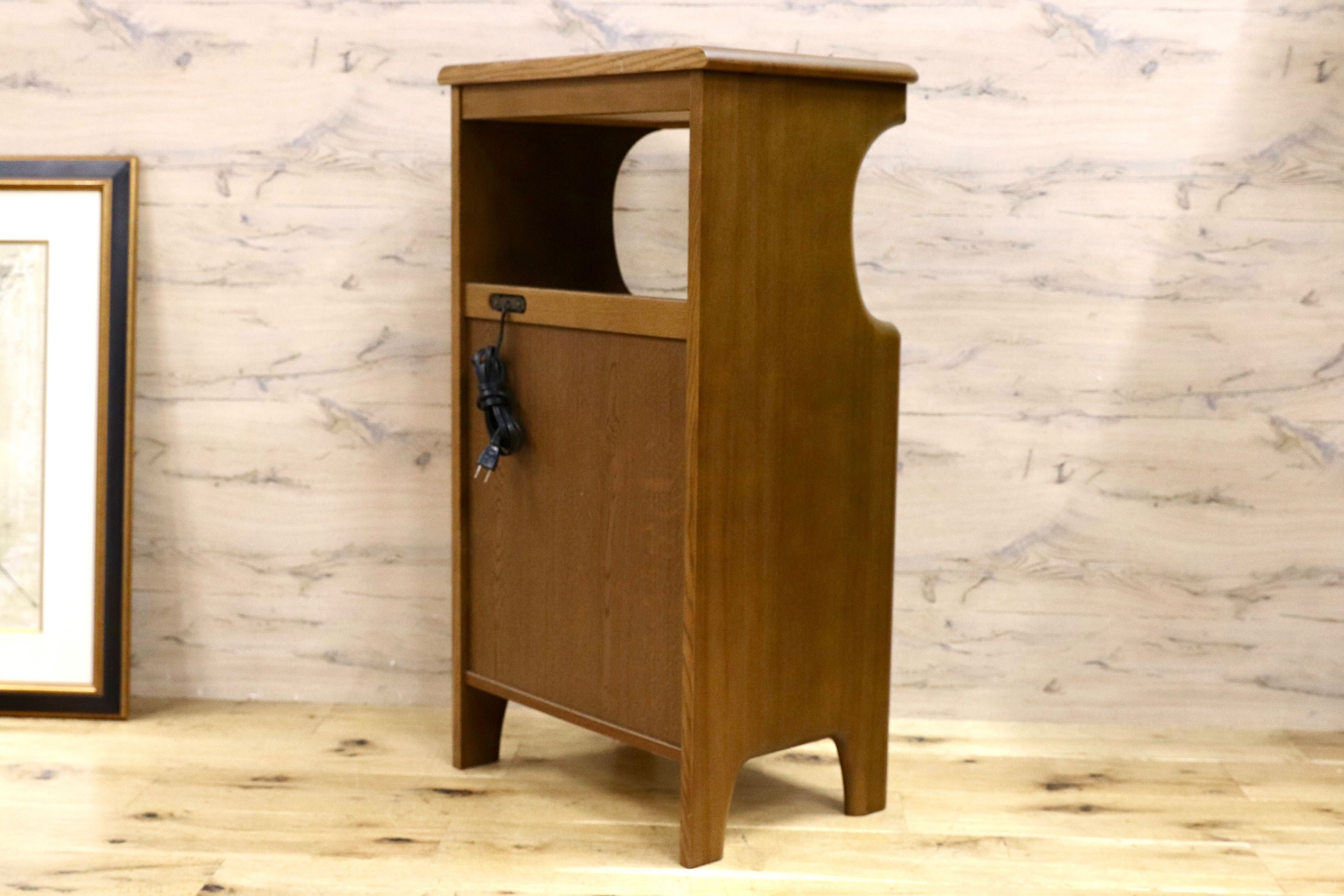 Karimoku カリモク 木製 台 FAX台 キャビネット 飾り棚 収納 【公式通販】