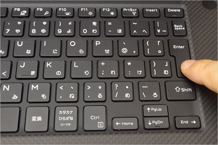 DELL ノートPC 日本語配列 キーボード