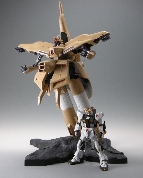 1/400 αアジール ガンダムコレクション 素組完成品 オマケ付き