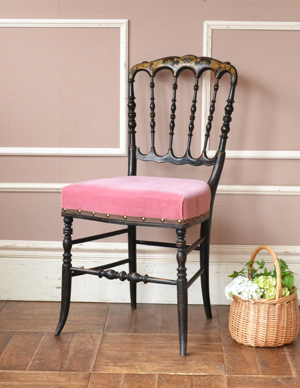 アンティーク フランス ナポレオンチェア A [csw-2238] 椅子 店舗什器